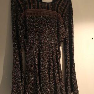 Boho chic hippie dress